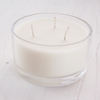 Large Handmade Soy Scented Candles with Clear Candle Jar