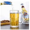 Customized 10oz 16oz Beer Glass Mugs Glass Drinking Cups Manufacturer