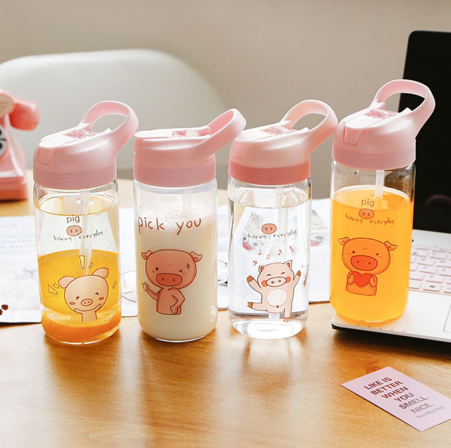 Colorful High Quality 500ml Portable Water Bottles