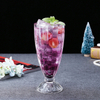 Durable High Quality 400ml Glass Milk Juice Cups For Restaurant