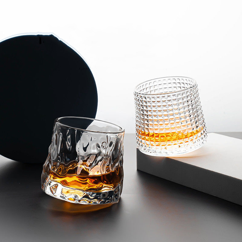 Venero Crystal Whiskey Glasses 5oz Premium Scotch Glasses